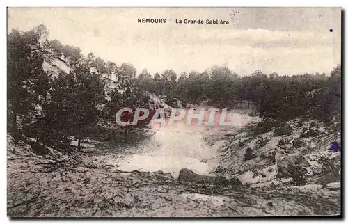 Nemours - La Grande Sabliere - Cartes postales