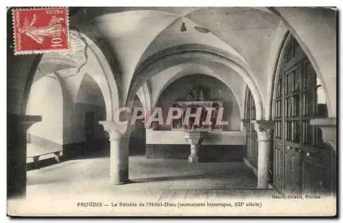 Provins - Le Retable de l Hotel Dieu - Cartes postales