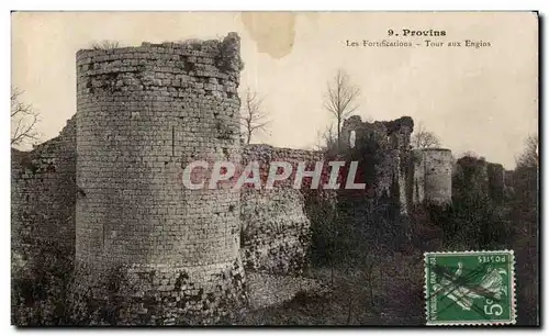 Provins - Les Fortifications - Tour aux Engins - Ansichtskarte AK