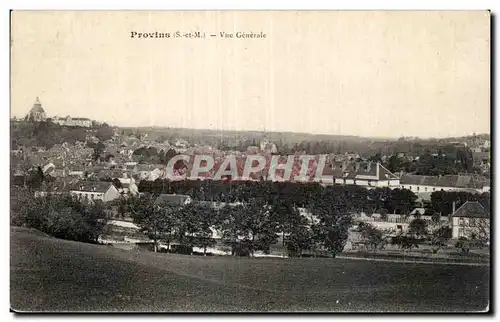 Cartes postales Provins Vue generale