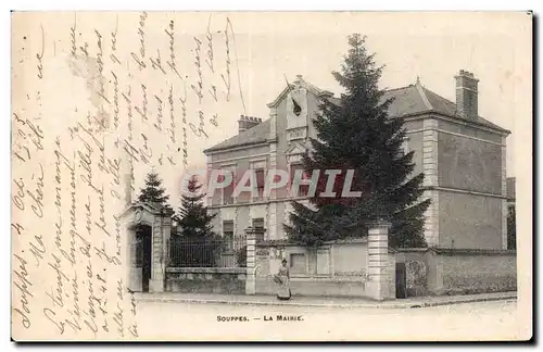 Cartes postales Souppes La mairie