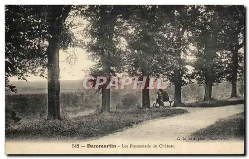 Dammartin - Les Promenade du Chateau - Cartes postales