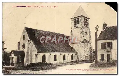 Changis Saint Jean - L Eglise - Ansichtskarte AK