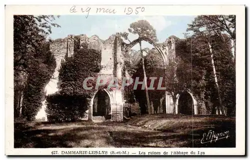 Dammarie les Lys - Les Ruines de l Abbaye - Ansichtskarte AK