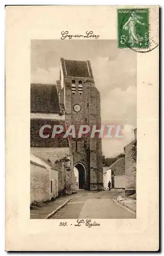 Grez sur Loing - L Eglise - Cartes postales