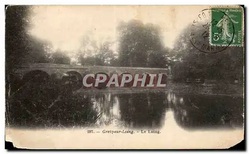 Gretz sur Loing - Le Loing - Cartes postales