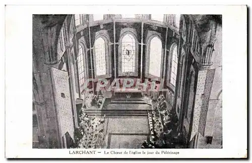 Larchant - Le Choeur de l Eglise - Ansichtskarte AK