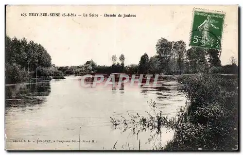 Bray sur Seine - La Seine - Chemins de Janines - Cartes postales