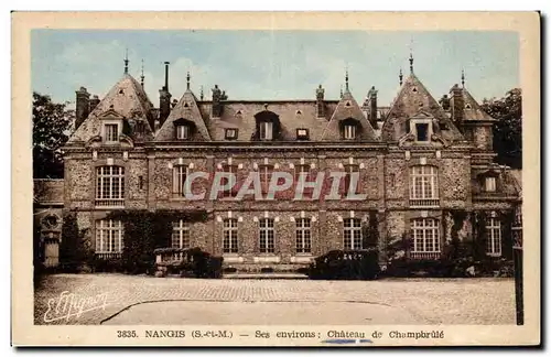 Nangis - Chateau de Champbrule - Ansichtskarte AK