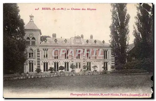 Reuil - Chateau des Abymes - Ansichtskarte AK