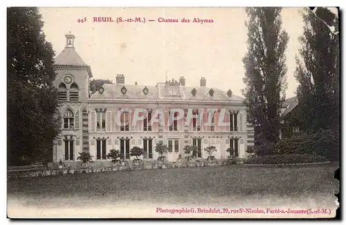 Reuil - Chateau des Abymes - Cartes postales