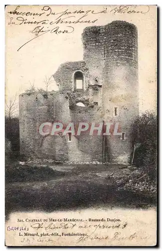 Chateau de Mez le Marechal - Restes du Donjon - Cartes postales