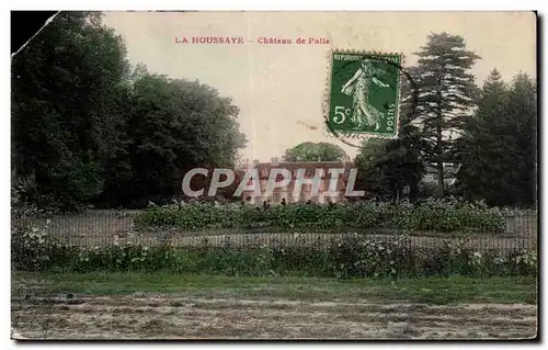 Ansichtskarte AK La Houssaye Chateau de Palis