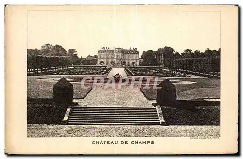 Chateau de Champs - Ansichtskarte AK