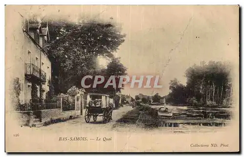 Samois - Le Quai - Cartes postales