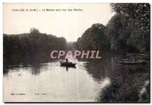 Chelles sur Marne - La Marne vers les Iles Mortes - Cartes postales