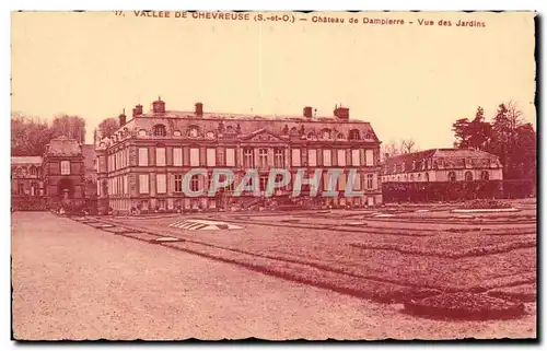 Vallee de Chevreuse - Chateau de Dampierre - Vue des Jardins - Ansichtskarte AK