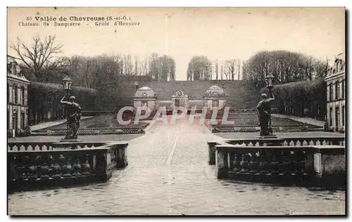 Chevreuse - Chateau de Dampierre - Grille d Honneur - Cartes postales