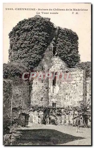 Chevreuse - Ruines du Chateau de la Madeleine - Cartes postales