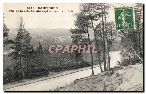 Dampierre - Vue de la Cote des dix sept tournants - Ansichtskarte AK