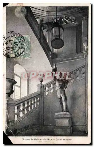 Maisons Laffitte - Le Chateau - Grand Escalier - Cartes postales