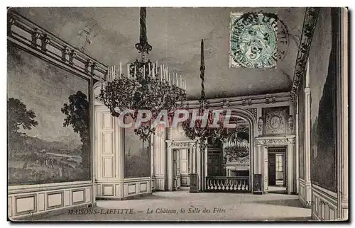 Maisons Laffitte - Le Chateau - Salle des Fetes - Cartes postales