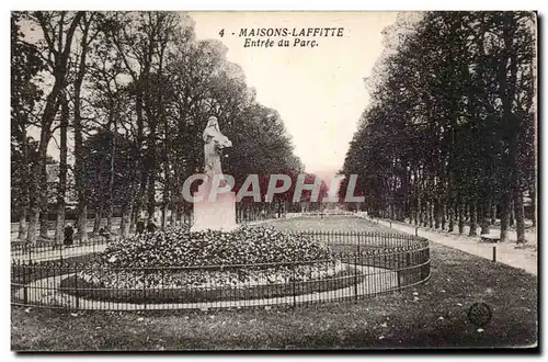 Maisons Laffitte - Entree du Parc - Cartes postales