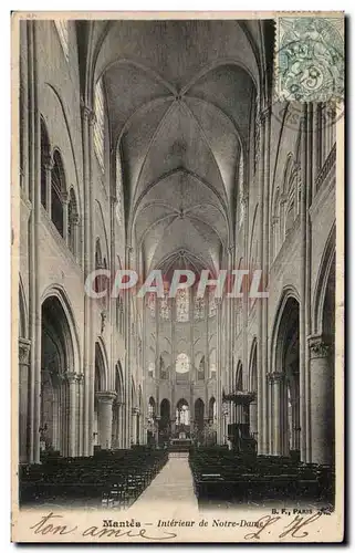 Mantes - Eglise Notre Dame - Cartes postales