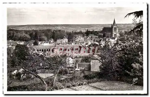 Cartes postales Montfort l Amaury Vue generale L eglise