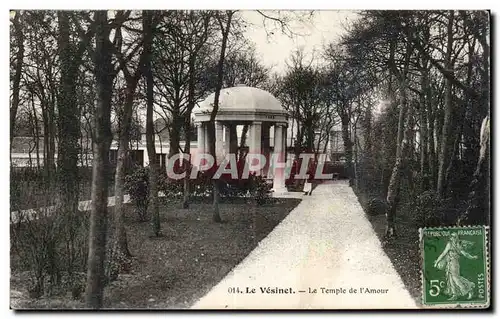 Cartes postales Le Vesinet Le temple de l amour