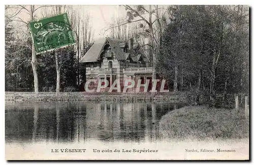 Cartes postales Le Vesinet Un coin du lac superieur