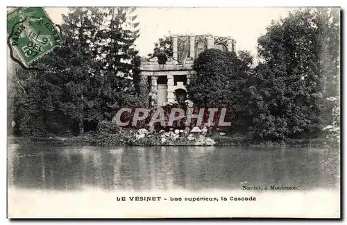 Cartes postales Le Vesinet Lac superieur la cascade