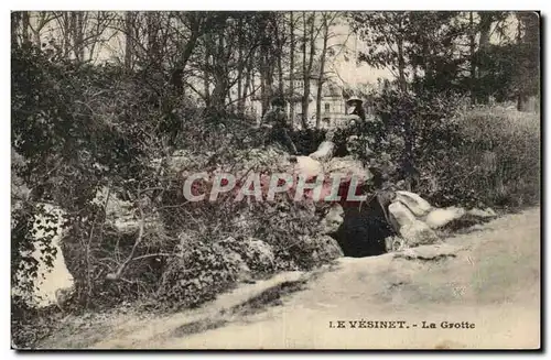 Cartes postales Le Vesinet La grotte