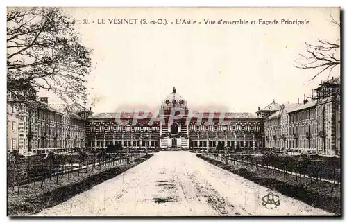 Cartes postales Le Vesinet Asile Vue d ensemble et facade principale