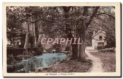 Cartes postales Le Vesinet Passage Lenotre