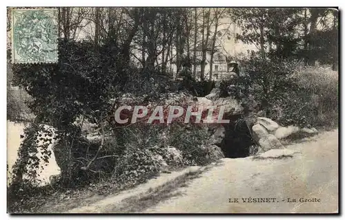 Cartes postales Le Vesinet La grotte