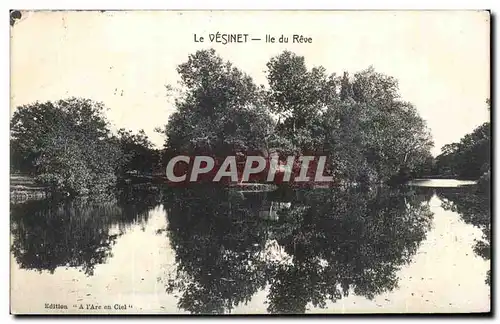 Cartes postales Le Vesinet Ile du reve