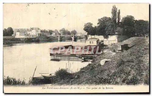 Cartes postales La Ferte sous Jouarre Vue prise de la Scierie