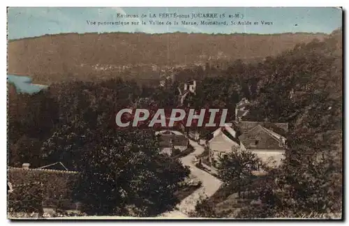 Ansichtskarte AK Environs de la Ferte sous Jouarre Vue panoramique sur la vallee de la Marne Moitiebard St Aulde