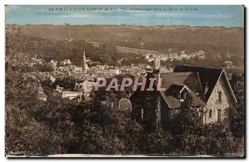 Cartes postales La Ferte sous Jouarre Vue panoramique prise du nord de la ville