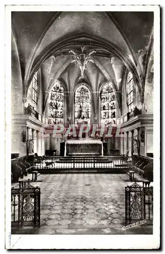 Moderne Karte Jouarre Eglise paroissiale St Pierre et St Paul Pelerinage annuel Lundi de pentecote Le choeur