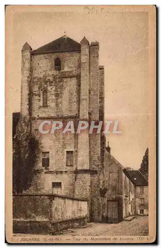 Cartes postales Jouarre Tour du monastere de Jouarre