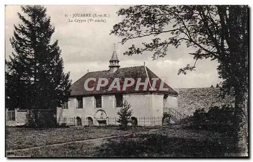 Cartes postales Jouarre La crypte