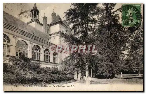 Cartes postales Fontainebleau Le chateau