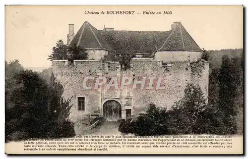 Cartes postales Rochefort sur Yvelines le chateau Entree au Midi