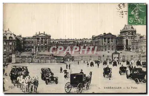 Cartes postales Versailles Le palais