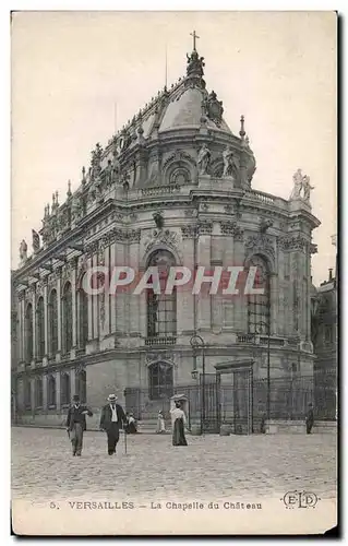 Cartes postales Versailles La chapelle du chateau