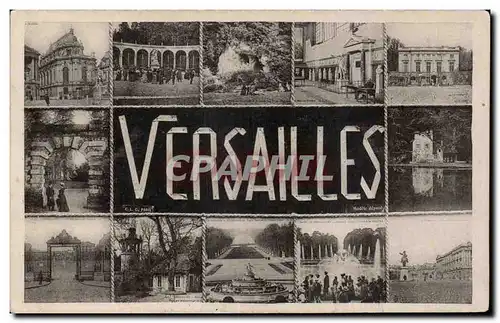 Cartes postales Versailles Le chateau