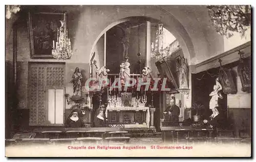 Cartes postales Saint Germain en Laye Chapelle des religieuses augustines