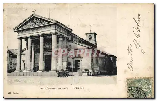 Cartes postales Saint Germain en Laye L eglise